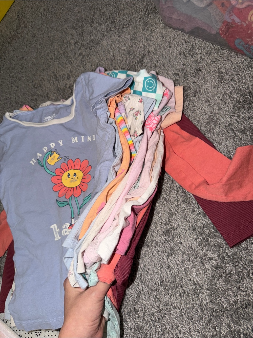 Girls Short Sleeve Tees Bundle 5T